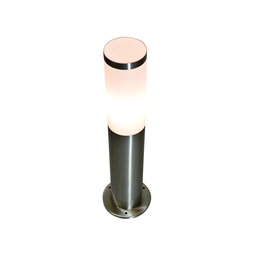 Lampa zewnętrzna LIVIA 1xE27/10W/230V 45 cm IP44 srebrna
