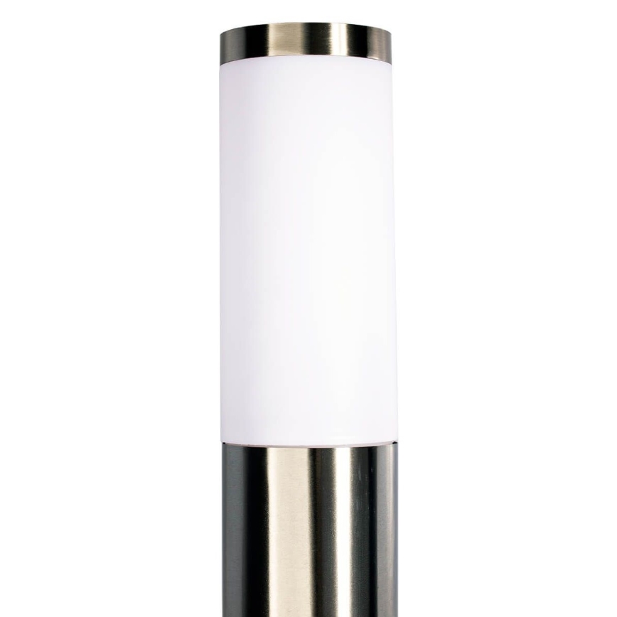 Lampa zewnętrzna LIVIA 1xE27/10W/230V 45 cm IP44 srebrna