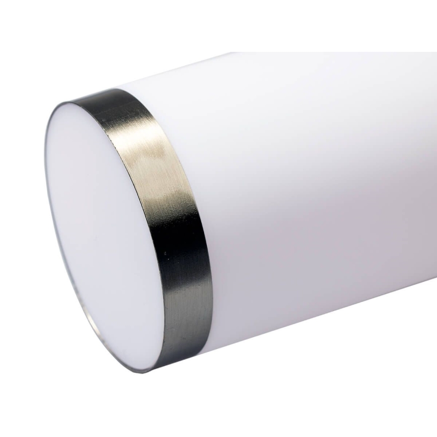 Lampa zewnętrzna LIVIA 1xE27/10W/230V 45 cm IP44 srebrna