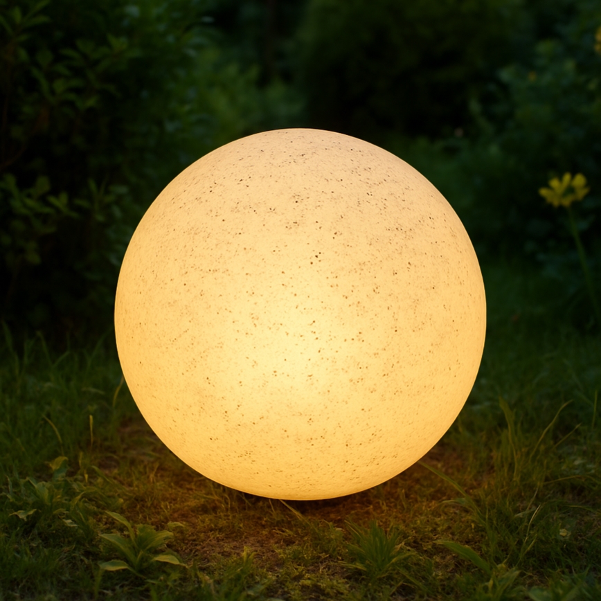 Lampa zewnętrzna LUMISTONE 1xE27/15W/230V IP65 śr. 38 cm