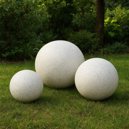 Lampa zewnętrzna LUMISTONE 1xE27/15W/230V IP65 śr. 38 cm