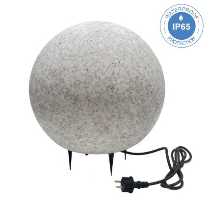 Lampa zewnętrzna LUMISTONE 1xE27/15W/230V IP65 śr. 38 cm