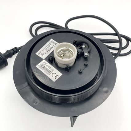 Lampa zewnętrzna LUMISTONE 1xE27/15W/230V IP65 śr. 38 cm