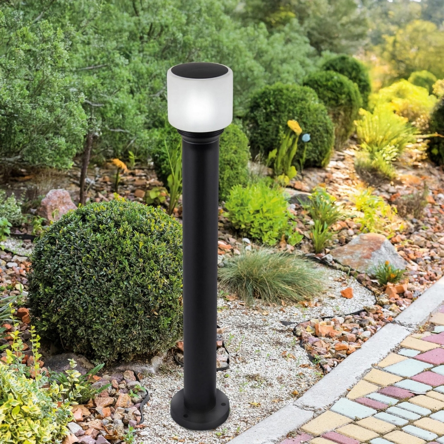Lampa zewnętrzna MADRID 1xE27/12W/230V 80 cm IP44 czarna
