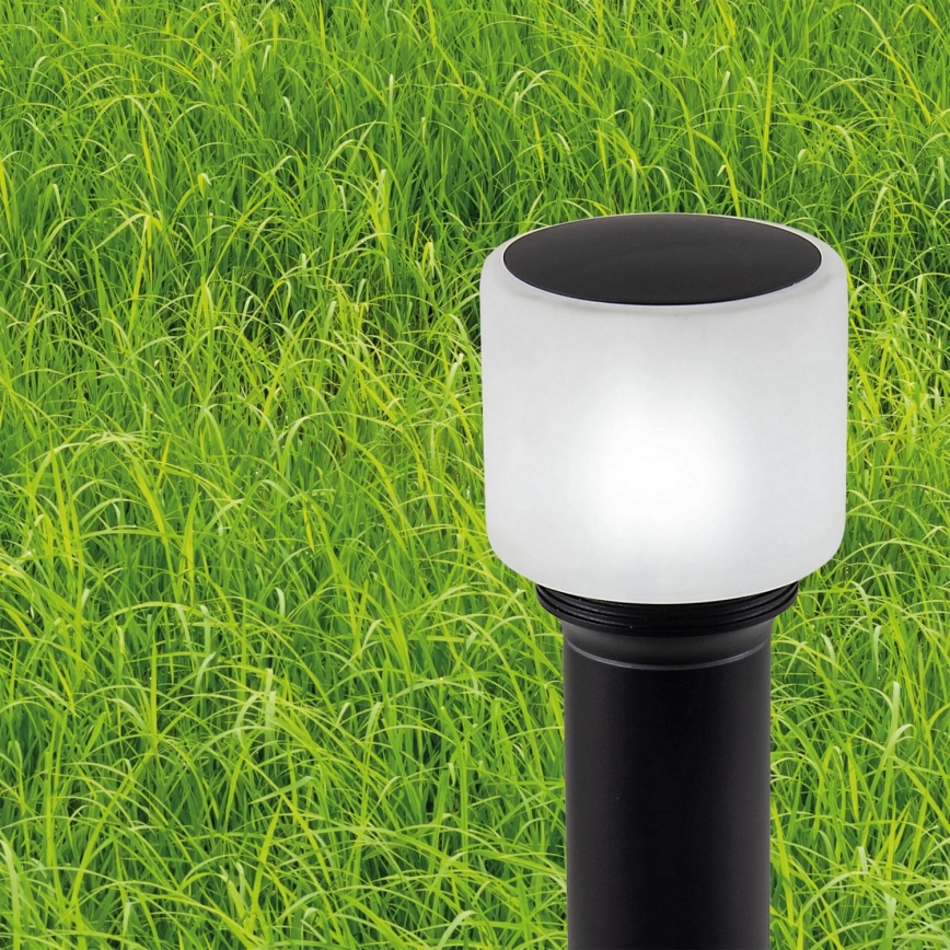 Lampa zewnętrzna MADRID 1xE27/12W/230V 80 cm IP44 czarna
