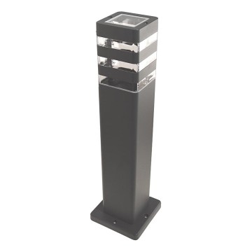 Lampa zewnętrzna SANTA 1xE27/60W/230V 50 cm IP54 antracyt
