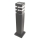 Lampa zewnętrzna SANTA 1xE27/60W/230V 50 cm IP54 antracyt