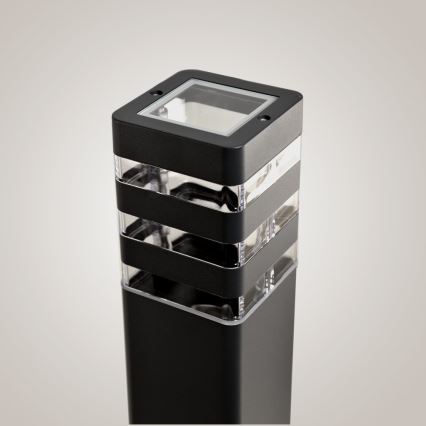 Lampa zewnętrzna SANTA 1xE27/60W/230V 50 cm IP54 czarna
