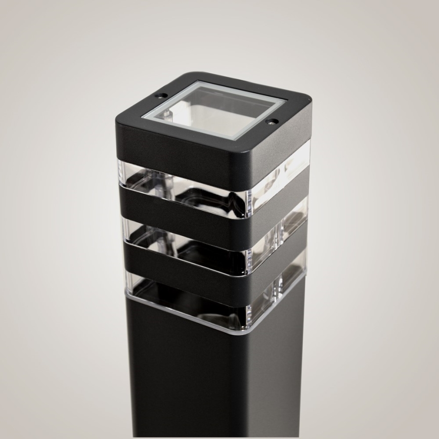 Lampa zewnętrzna SANTA 1xE27/60W/230V 50 cm IP54 czarna