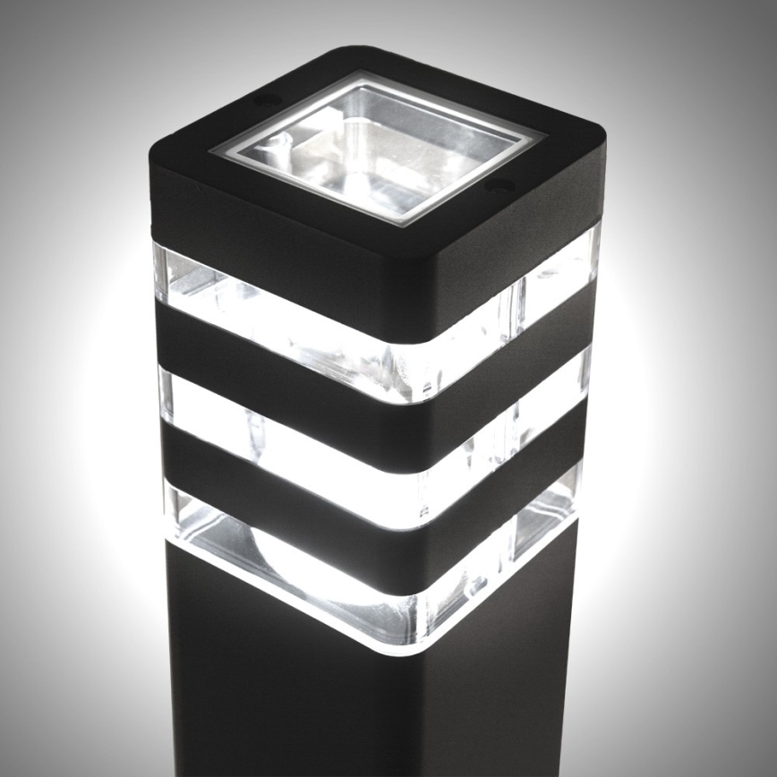 Lampa zewnętrzna SANTA 1xE27/60W/230V 50 cm IP54 antracyt