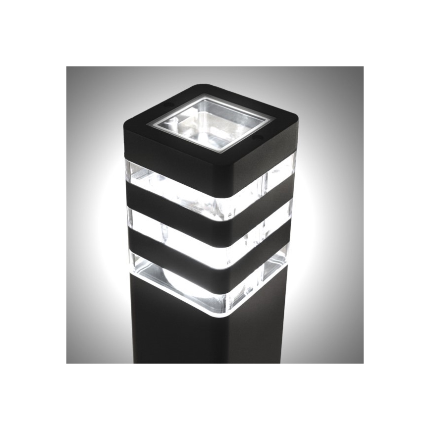 Lampa zewnętrzna SANTA 1xE27/60W/230V IP54 79,5 cm czarna