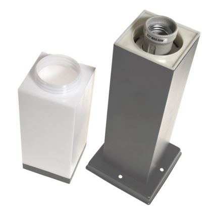 Lampa zewnętrzna SOPPA 1xE27/60W/230V IP44 45 cm antracyt
