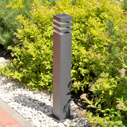 Lampa zewnętrzna TEKSAS 1xE27/12W/230V IP44 74 cm grafit