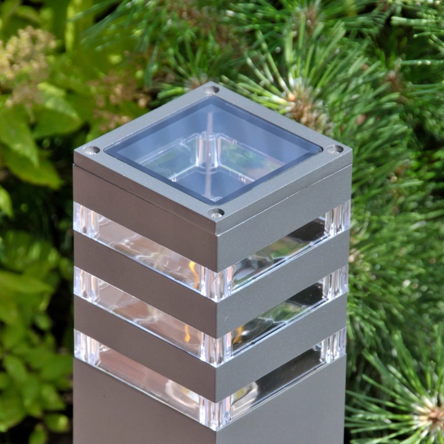 Lampa zewnętrzna TEKSAS 1xE27/12W/230V IP44 74 cm grafit