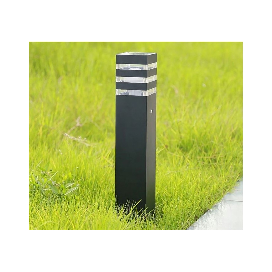 Lampa zewnętrzna TEKSAS 1xE27/12W/230V IP44 74 cm grafit