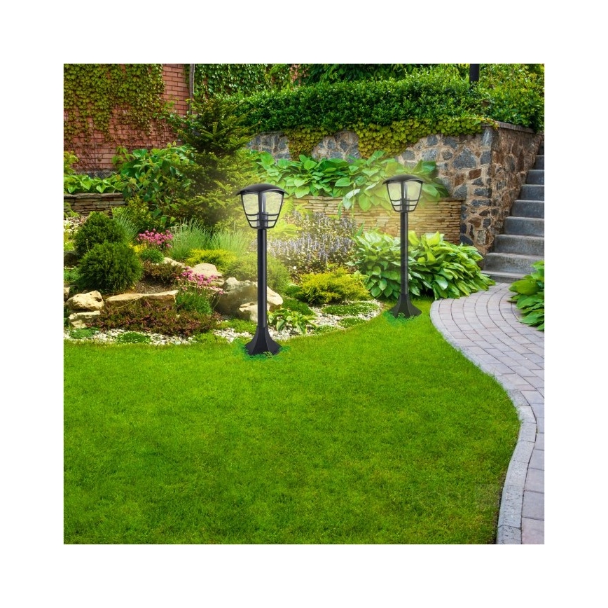 Lampa zewnętrzna TEVIO 1xE27/60W/230V IP54 97 cm czarna