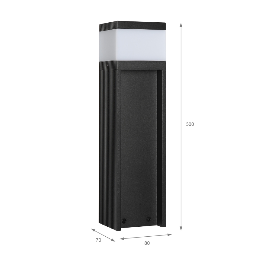 Lampa zewnętrzna VESPER 1xG9/5W/230V IP44 30 cm czarna