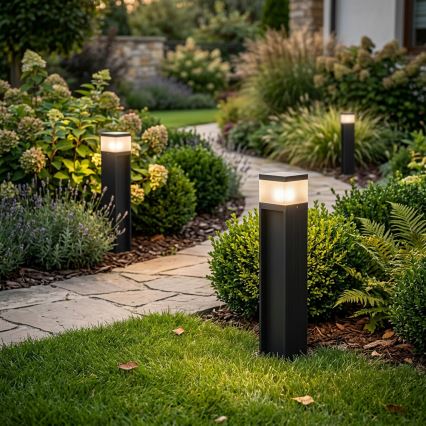 Lampa zewnętrzna VESPER 1xG9/5W/230V IP44 50 cm czarna