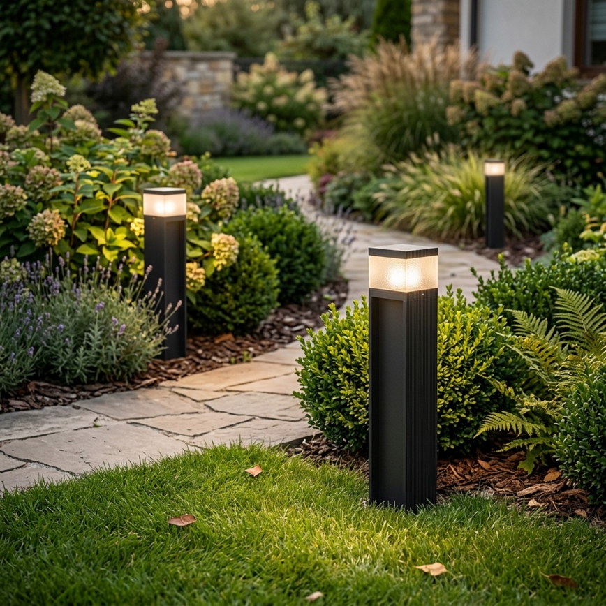 Lampa zewnętrzna VESPER 1xG9/5W/230V IP44 50 cm czarna