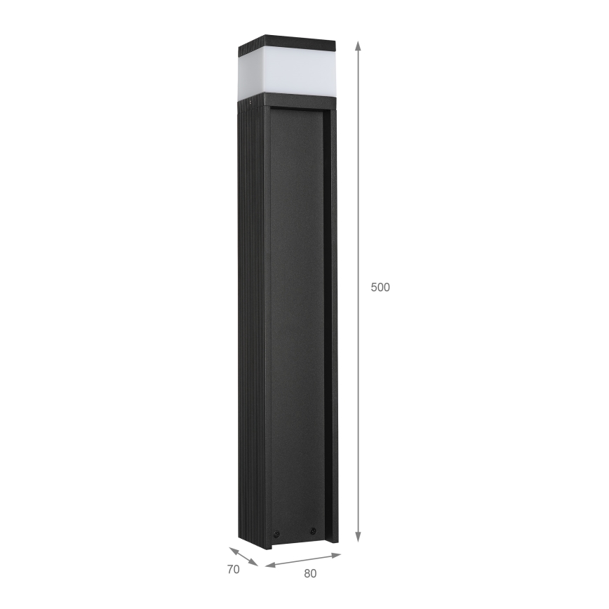 Lampa zewnętrzna VESPER 1xG9/5W/230V IP44 50 cm czarna