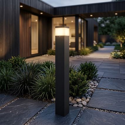 Lampa zewnętrzna VESPER 1xG9/5W/230V IP44 80 cm czarna