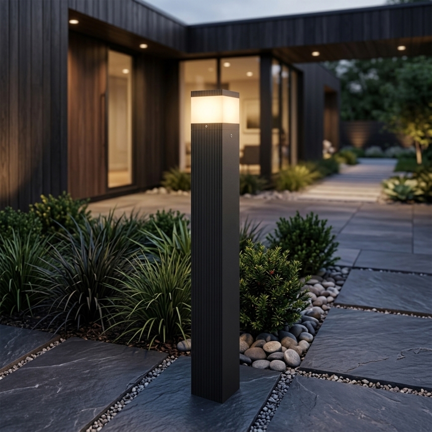 Lampa zewnętrzna VESPER 1xG9/5W/230V IP44 80 cm czarna