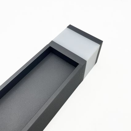 Lampa zewnętrzna VESPER 1xG9/5W/230V IP44 80 cm czarna