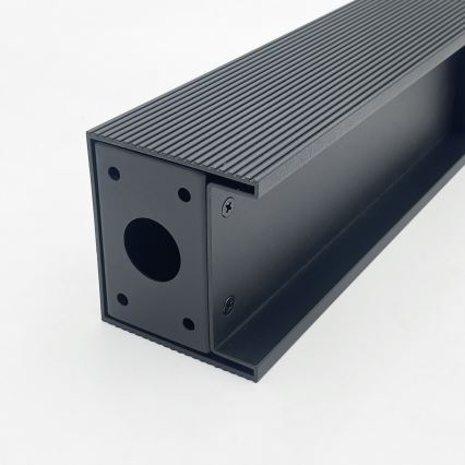 Lampa zewnętrzna VESPER 1xG9/5W/230V IP44 80 cm czarna