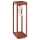 Lampa zewnętrzna VIMO 1xE27/15W/230V 50 cm IP44 miedź