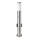 Lampa zewnętrzna z czujnikiem + 2 gniazdami SCHUKO 1xE27/60W/230V IP44 60cm matowy chrom