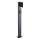 Lampa zewnętrzna z gniazdem SCHUKO, 1x GU10/10W/230V, IP44, 80 cm, czarna