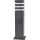Lampa zewnętrzna z gniazdem TEKSAS 1xE27/20W/230V 44 cm IP44 czarny