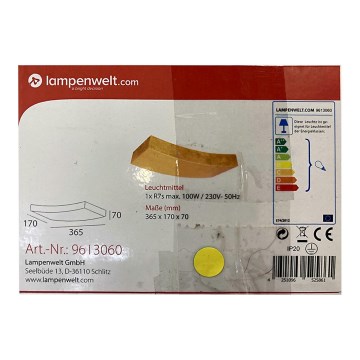 Lampenwelt - Kinkiet BERRA 1xR7s/100W/230V