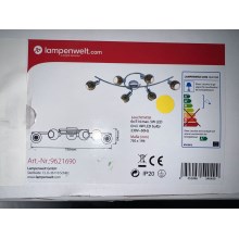 Lampenwelt - LED Oświetlenie punktowe 6xE14/4W/230V
