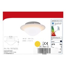 Lampenwelt - LED Plafon LED/9W/230V