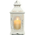 Lampion dekoracyjny ROSEHILL 27,5 cm biały