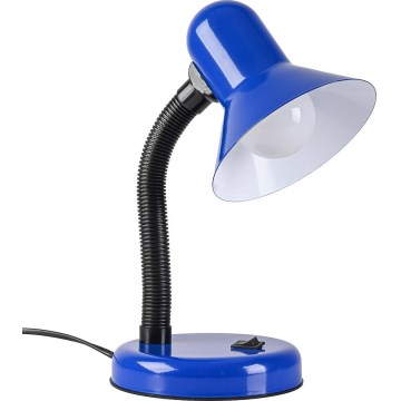 Lampka biurkowa MENTOR 1xE27/15W/230V niebieska