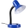 Lampka biurkowa MENTOR 1xE27/15W/230V niebieska