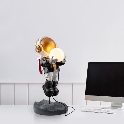 Lampka dziecięca ASTRONAUT 1xE14/40W/230V miedziana