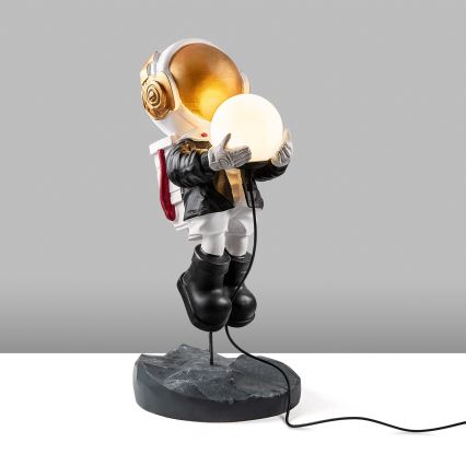 Lampka dziecięca ASTRONAUT 1xE14/40W/230V miedziana