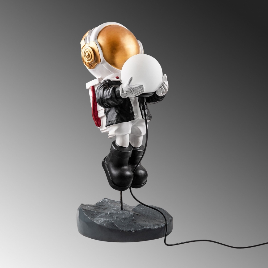 Lampka dziecięca ASTRONAUT 1xE14/40W/230V miedziana