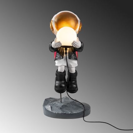 Lampka dziecięca ASTRONAUT 1xE14/40W/230V miedziana