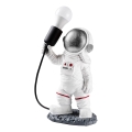Lampka dziecięca ASTRONAUT 1xE27/40W/230V srebrna/biała