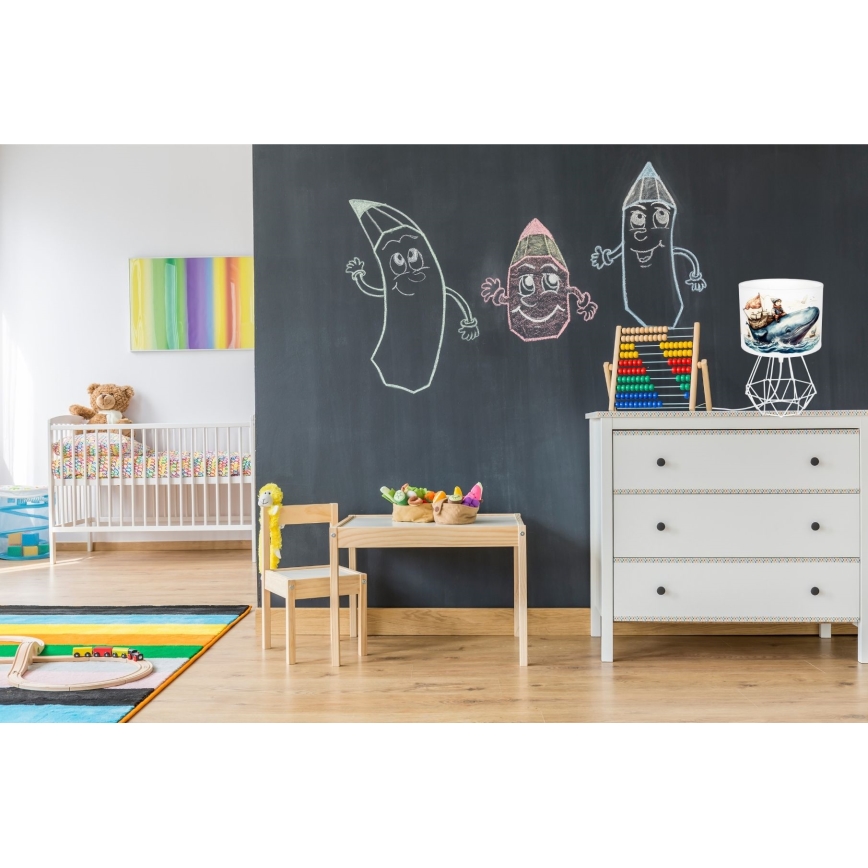 Lampka dziecięca OCEAN 1xE27/60W/230V