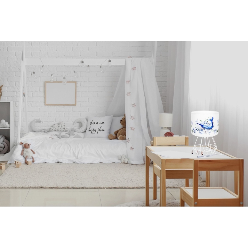 Lampka dziecięca OCEAN 1xE27/60W/230V