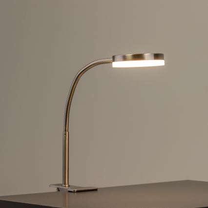 Lampka LED z klipsem LED/3,2W/230V matowy chrom