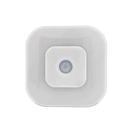 Lampka nocna LED z czujnikiem, 0,5 W / 4,5 V, 3xAAA, biała