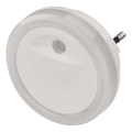Lampka nocna LED z czujnikiem zmierzchu LED/0,3W/230V