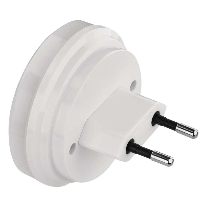 Lampka nocna LED z czujnikiem zmierzchu LED/0,3W/230V