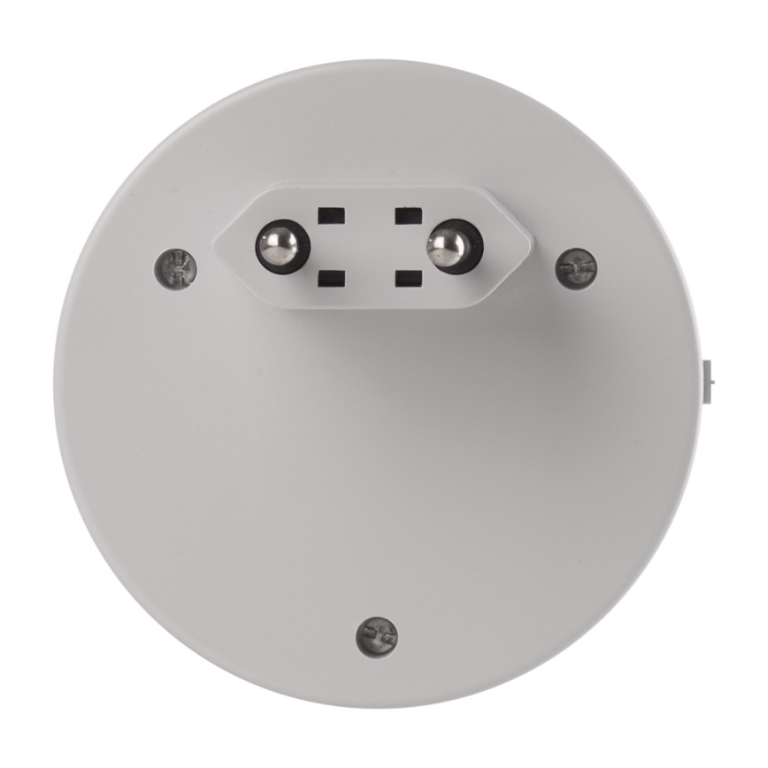 Lampka nocna LED z fotosensorem do gniazda +2xUSB 3xLED/0,3W/230V